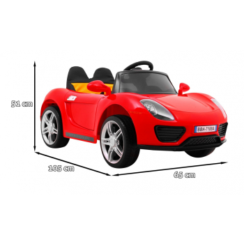 Pojazd Roadster Czerwony