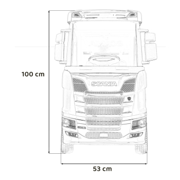 Pojazd Scania R-SERIE Czarny