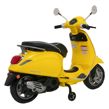 Pojazd Skuter Vespa ROMA Żółty