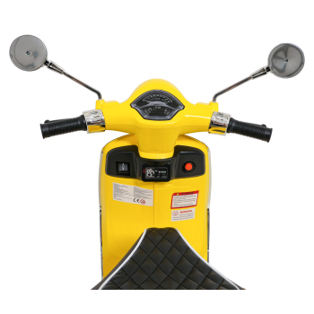 Pojazd Skuter Vespa ROMA Żółty