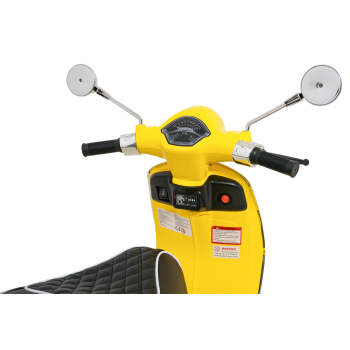Pojazd Skuter Vespa ROMA Żółty