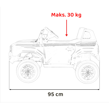Pojazd Toyota Land Cruiser PRADO Różowy