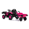 Pojazd Traktor XT60 z Przyczepą Różowy