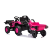Pojazd Traktor XT60 z Przyczepą Różowy