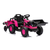 Pojazd Traktor XT60 z Przyczepą Różowy