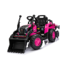 Pojazd Traktor XT60 z Przyczepą Różowy