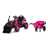 Pojazd Traktor XT60 z Przyczepą Różowy
