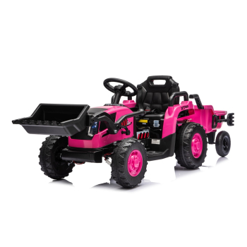 Pojazd Traktor XT60 z Przyczepą Różowy