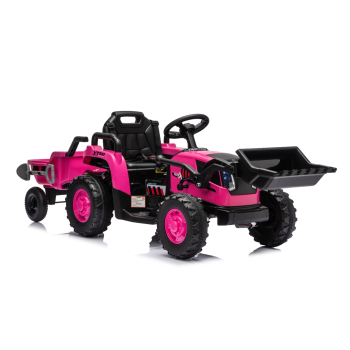 Pojazd Traktor XT60 z Przyczepą Różowy