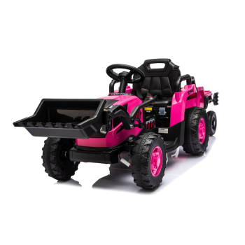 Pojazd Traktor XT60 z Przyczepą Różowy