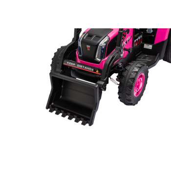 Pojazd Traktor XT60 z Przyczepą Różowy