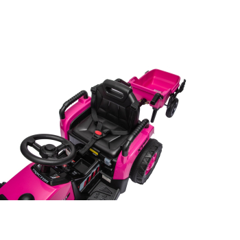 Pojazd Traktor XT60 z Przyczepą Różowy