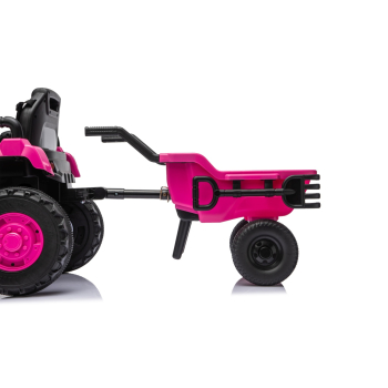 Pojazd Traktor XT60 z Przyczepą Różowy