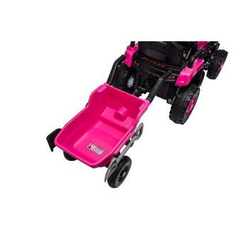 Pojazd Traktor XT60 z Przyczepą Różowy