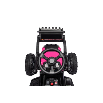 Pojazd Traktor XT60 z Przyczepą Różowy