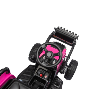 Pojazd Traktor XT60 z Przyczepą Różowy
