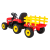 Pojazd Traktor z Przyczepą BLOW Czerwony