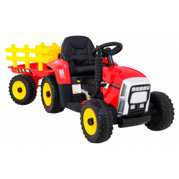 Pojazd Traktor z Przyczepą BLOW Czerwony