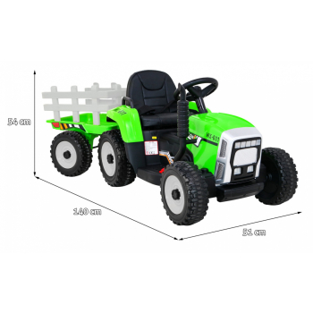 Pojazd Traktor z Przyczepą BLOW Zielony