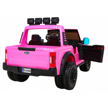 Pojazd pickup - Ford Super Duty Różowy