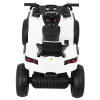 Quad ATV Air na akumulator dla dzieci Biały + Koła pompowane + Radio MP3 + Wolny Start