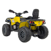 Quad Can Am Outlander ATV z Pilotem Żółty