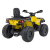 Quad Can Am Outlander ATV z Pilotem Żółty