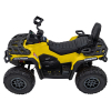 Quad Can Am Outlander ATV z Pilotem Żółty