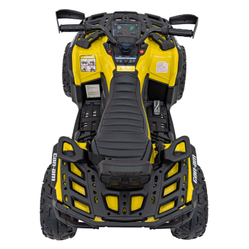 Quad Can Am Outlander ATV z Pilotem Żółty