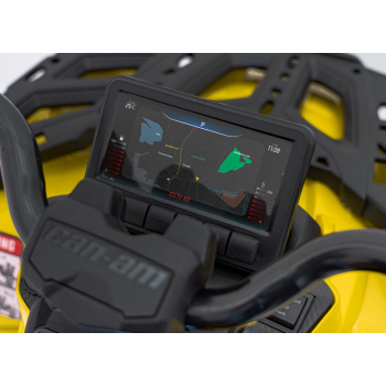 Quad Can Am Outlander ATV z Pilotem Żółty