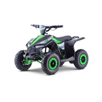 Quad E-STAR na akumulator Zielony 35km/h + Silnik 1000W + Koła pompowane + Regulacja siedzenia