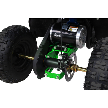 Quad E-STAR na akumulator Zielony 35km/h + Silnik 1000W + Koła pompowane + Regulacja siedzenia