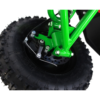 Quad E-STAR na akumulator Zielony 35km/h + Silnik 1000W + Koła pompowane + Regulacja siedzenia