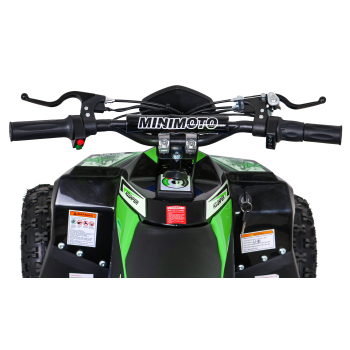 Quad E-STAR na akumulator Zielony 35km/h + Silnik 1000W + Koła pompowane + Regulacja siedzenia