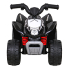 Quad Honda 250X TRX na akumulator Czarny + Klakson + LED + Ekoskóra