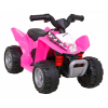 Quad Honda 250X TRX na akumulator Różowy + Klakson + LED + Ekoskóra