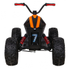 Quad Lucky Seven na akumulator Czarny + Koła EVA + Wolny Start + LED + MP3 USB