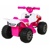 Quad The Fastest na akumulator dla dzieci Różowy + Silnik 25W