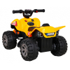 Quad The Fastest na akumulator dla dzieci Żółty + Silnik 25W