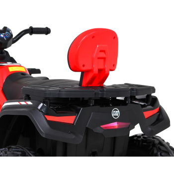 Quad XT-Speed dla dzieci Czerwony + Napęd 4x4 + EVA + Wolny Start + Radio MP3 + LED