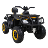 Quad XT-Speed dla dzieci Żółty + Napęd 4x4 + EVA + Wolny Start + Radio MP3 + LED
