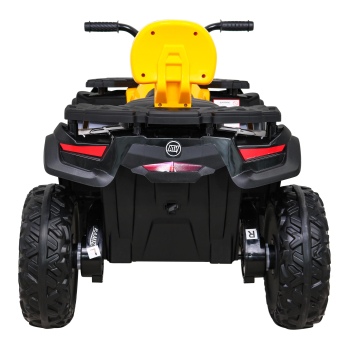 Quad XT-Speed dla dzieci Żółty + Napęd 4x4 + EVA + Wolny Start + Radio MP3 + LED