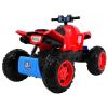 Quad na akumulator Sport Run dla dzieci Czerwony + Napęd 4x4 + LED + Radio MP3