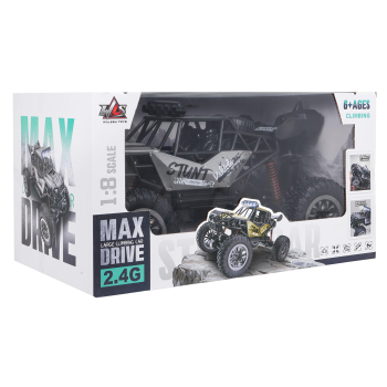 R/C Crawler STUNT Racing Szary 1:8