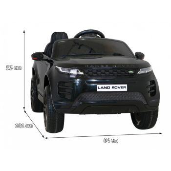 Range Rover Evoque na akumulator dla dzieci ,Czarny SUV + Pilot