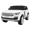 Range Rover HSE 2-osobowe Autko dla dzieci Biały SUV + Pilot