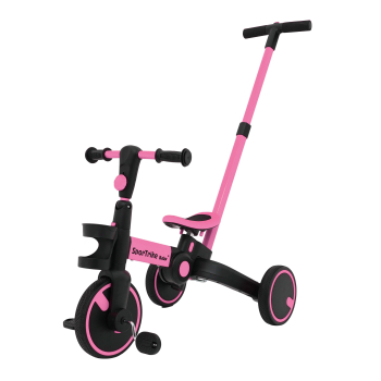 Rowerek Happy Bike 3w1 Sportrike Różowy
