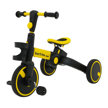 Rowerek Happy Bike 3w1 Sportrike Żółty