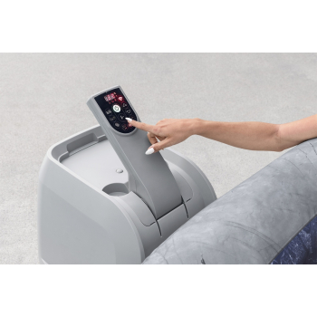 San Francisco Smart HydroJet Lay-Z-Spa Jacuzzi przydomowe BESTWAY 7-osobowe + 5 Poduszek + 2 Lampki LED