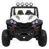 Terenowe Grand Buggy Lift dla dzieci Biały + Napęd 4x4 + Pilot + Bagażnik + Radio MP3 + LED